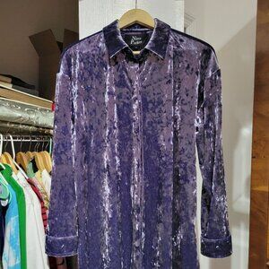 Nina Parker Purple Ladies Top
